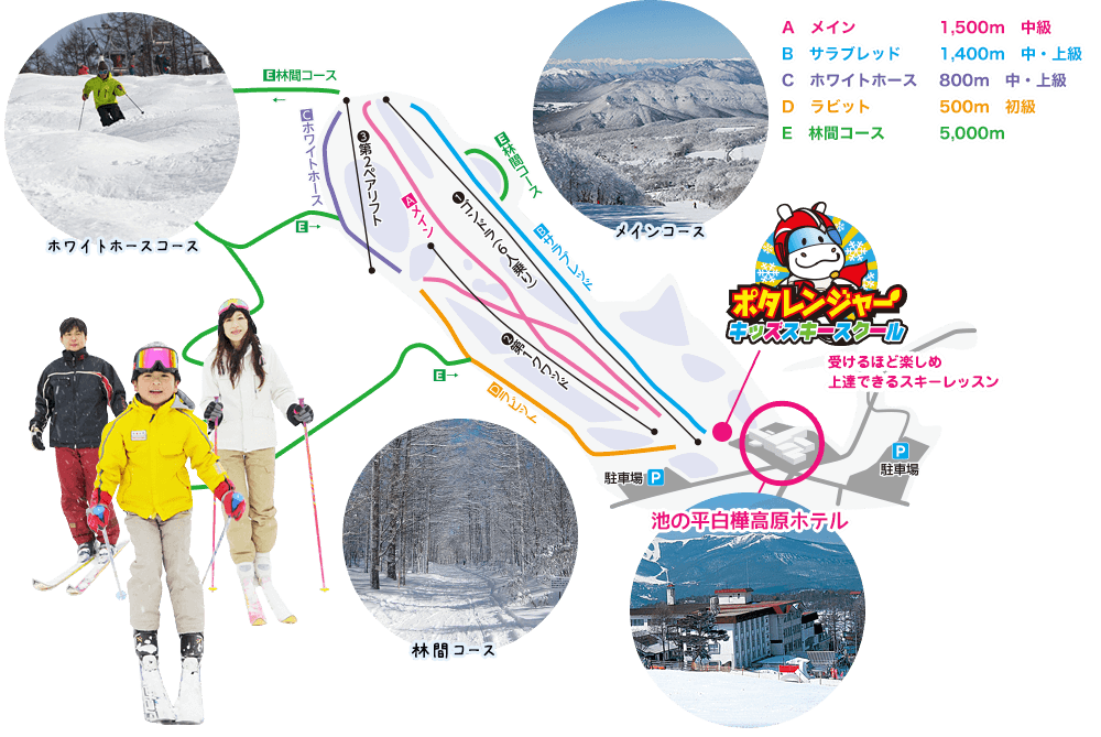 スキー場マップ