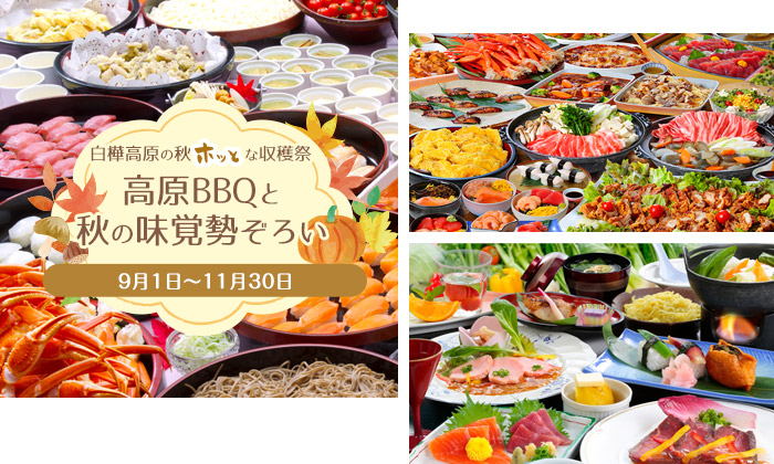 高原バイキング・高原会席