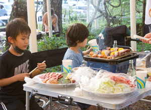 森林バーベキュー