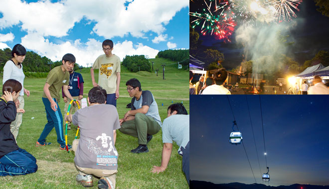 周辺のアクティビティの様子