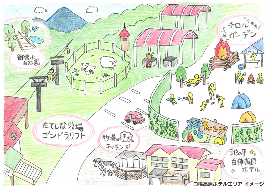 ぷらっとキャンプ 周辺マップ